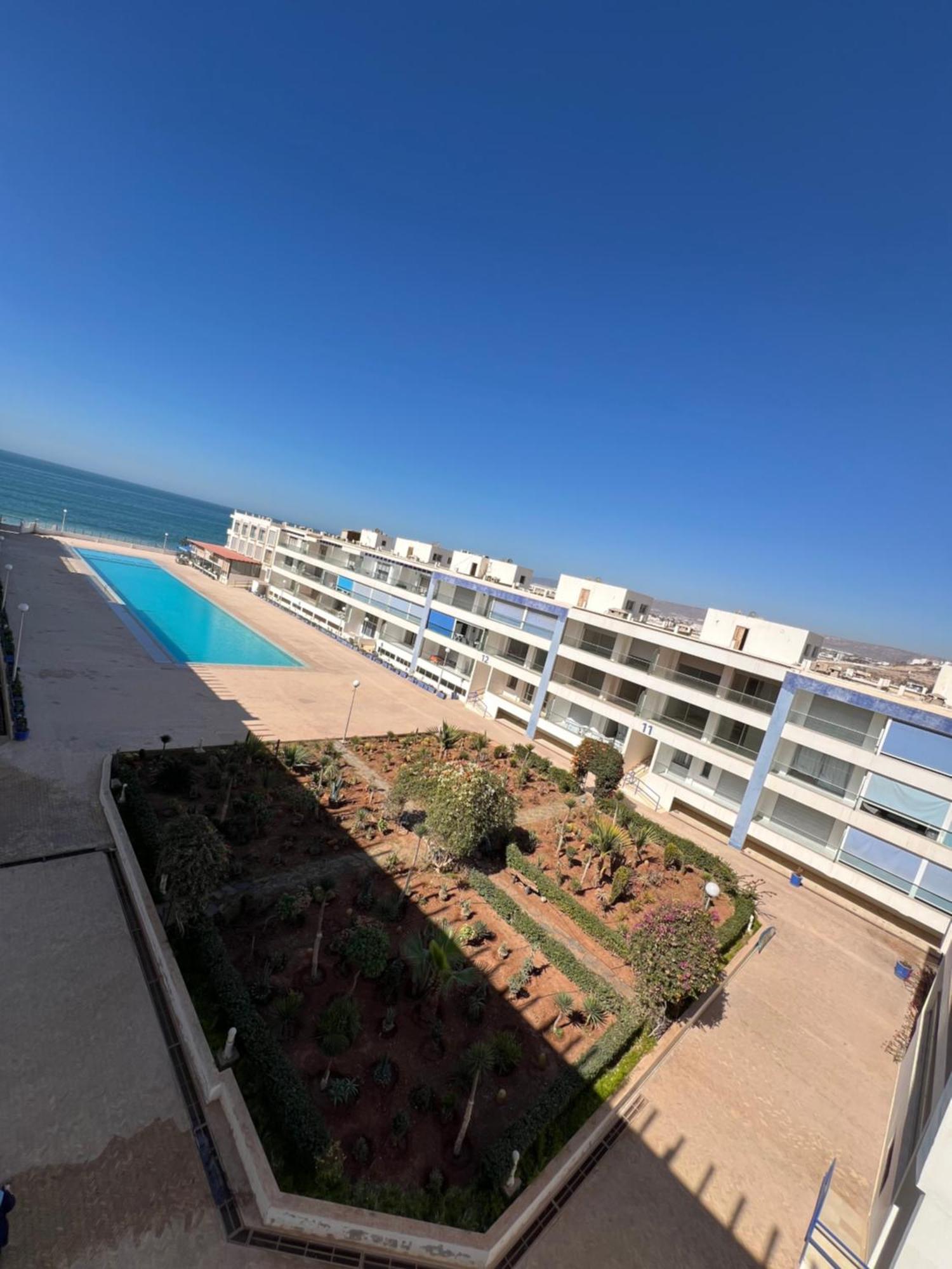 Appartement Pied Dans L'Eau Avec Piscine Aourir Exterior foto