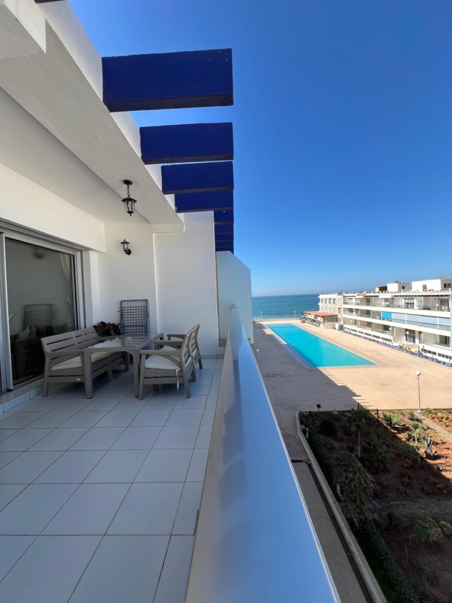 Appartement Pied Dans L'Eau Avec Piscine Aourir Exterior foto